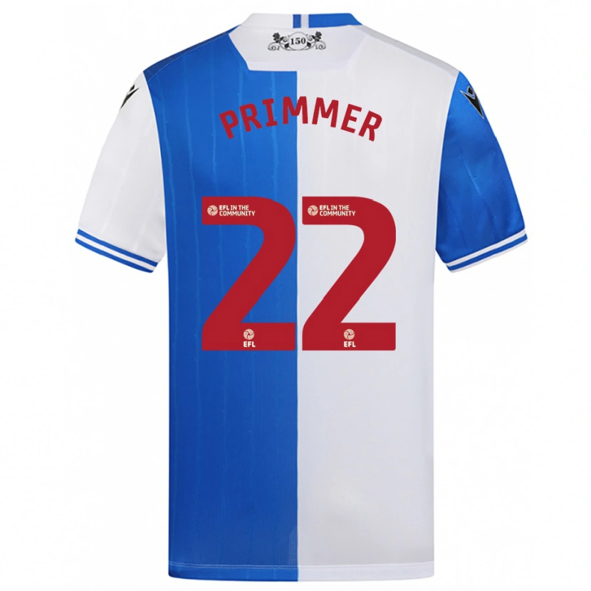 Danxen Herren Tia-Jade Primmer #22 Blau Weiß Heimtrikot Trikot 2025/26 T-Shirt Österreich