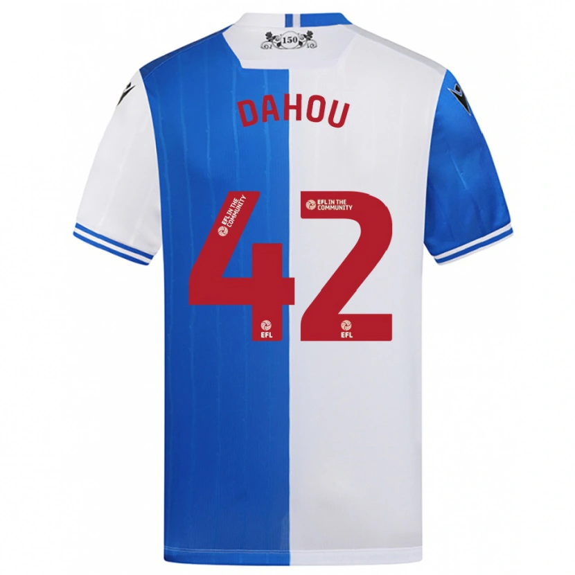 Danxen Herren Jemima Dahou #42 Blau Weiß Heimtrikot Trikot 2025/26 T-Shirt Österreich