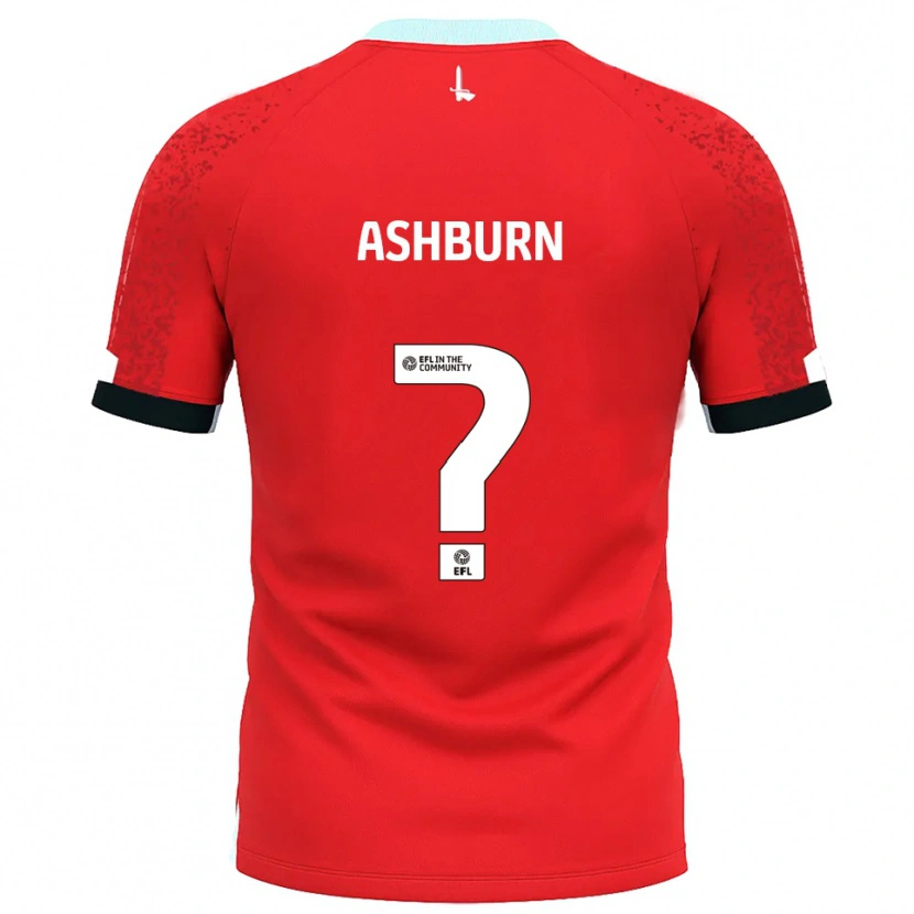 Danxen Herren Luke Ashburn #0 Rot Weiß Heimtrikot Trikot 2025/26 T-Shirt Österreich