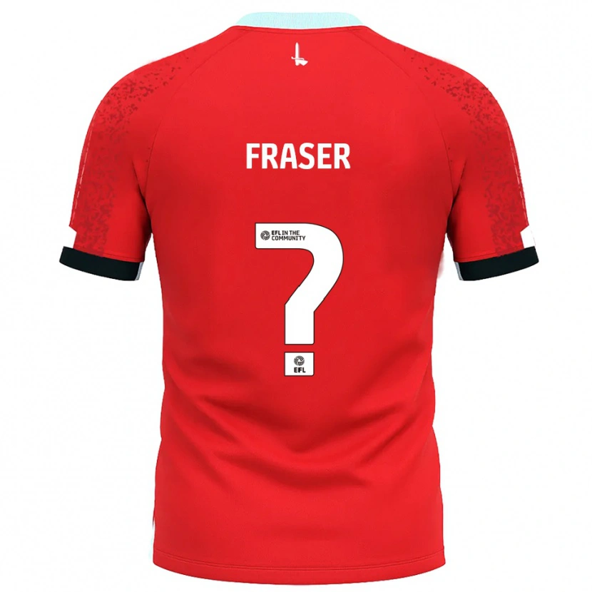 Danxen Herren Scott Fraser #0 Rot Weiß Heimtrikot Trikot 2025/26 T-Shirt Österreich