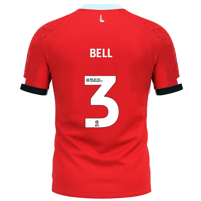 Danxen Herren Amari'i Bell #3 Rot Weiß Heimtrikot Trikot 2025/26 T-Shirt Österreich