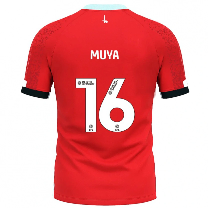 Danxen Herren Karin Muya #16 Rot Weiß Heimtrikot Trikot 2025/26 T-Shirt Österreich