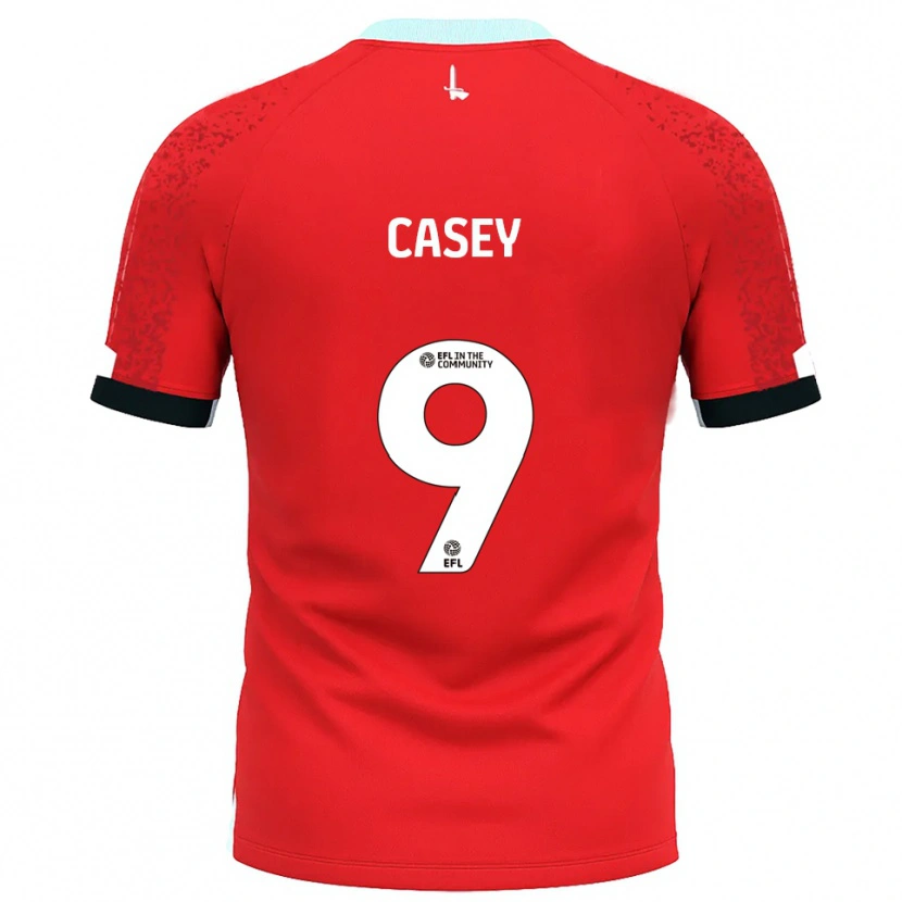 Danxen Herren Patrick Casey #9 Rot Weiß Heimtrikot Trikot 2025/26 T-Shirt Österreich
