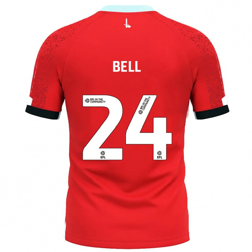 Danxen Herren Taylor Bell #24 Rot Weiß Heimtrikot Trikot 2025/26 T-Shirt Österreich