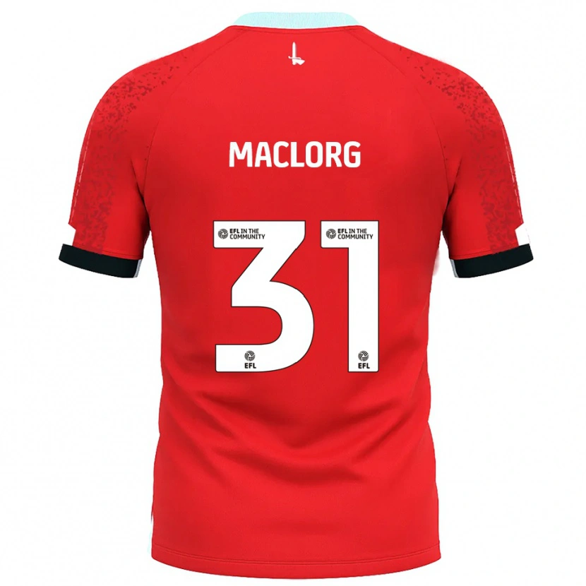 Danxen Herren Lennon Maclorg #31 Rot Weiß Heimtrikot Trikot 2025/26 T-Shirt Österreich
