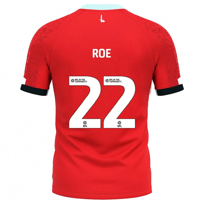 Danxen Herren Bethan Roe #22 Rot Weiß Heimtrikot Trikot 2025/26 T-Shirt Österreich