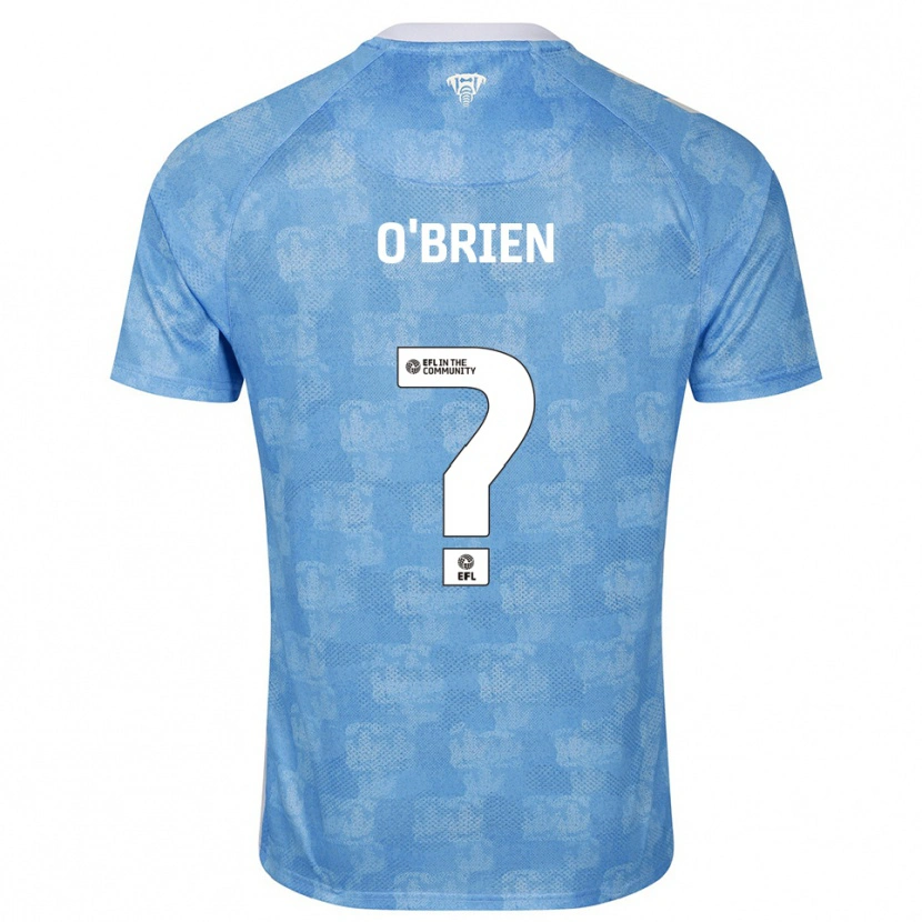 Danxen Herren Fionn O'brien #0 Himmelblau Weiß Heimtrikot Trikot 2025/26 T-Shirt Österreich