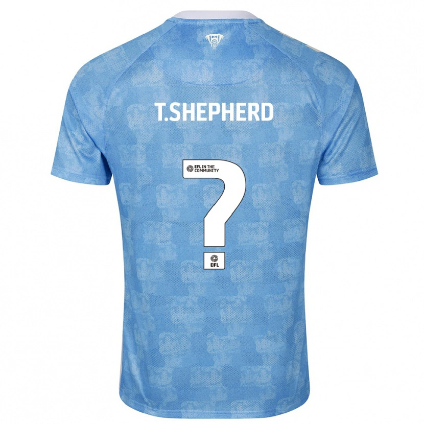 Danxen Herren Talon Shepherd #0 Himmelblau Weiß Heimtrikot Trikot 2025/26 T-Shirt Österreich