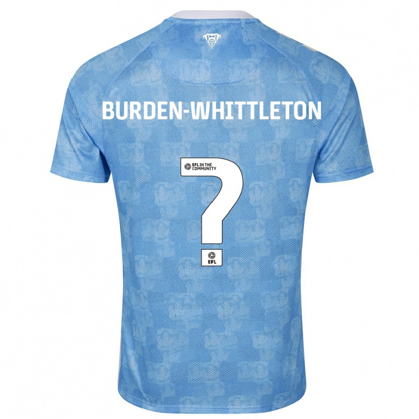 Danxen Herren Charlie Burden-Whittleton #0 Himmelblau Weiß Heimtrikot Trikot 2025/26 T-Shirt Österreich