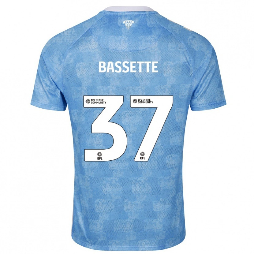 Danxen Herren Norman Bassette #37 Himmelblau Weiß Heimtrikot Trikot 2025/26 T-Shirt Österreich