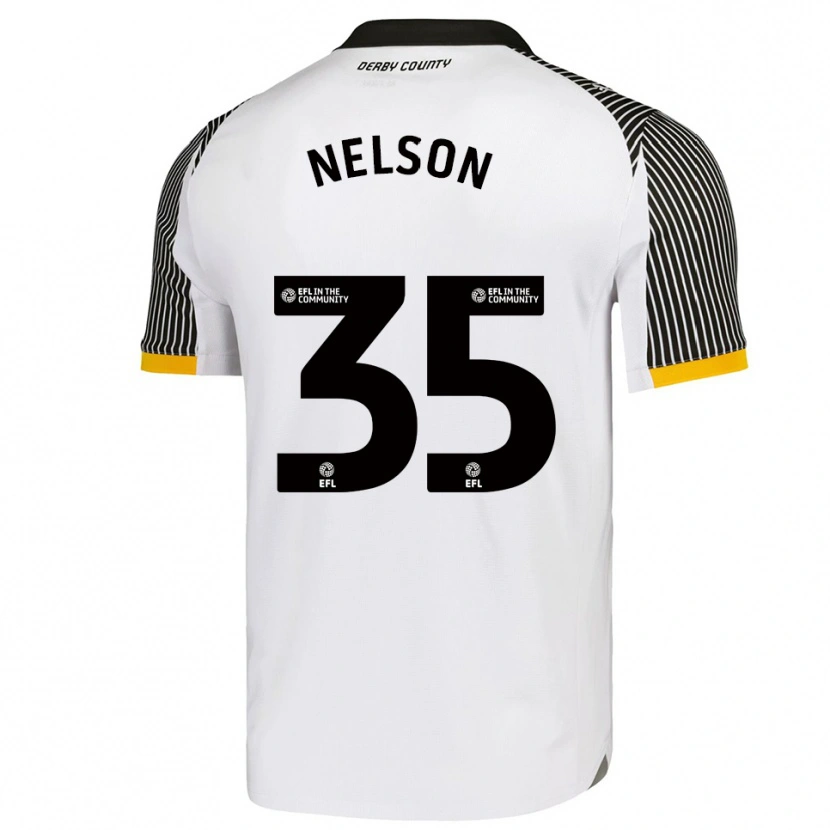 Danxen Herren Curtis Nelson #35 Weiß Schwarz Heimtrikot Trikot 2025/26 T-Shirt Österreich
