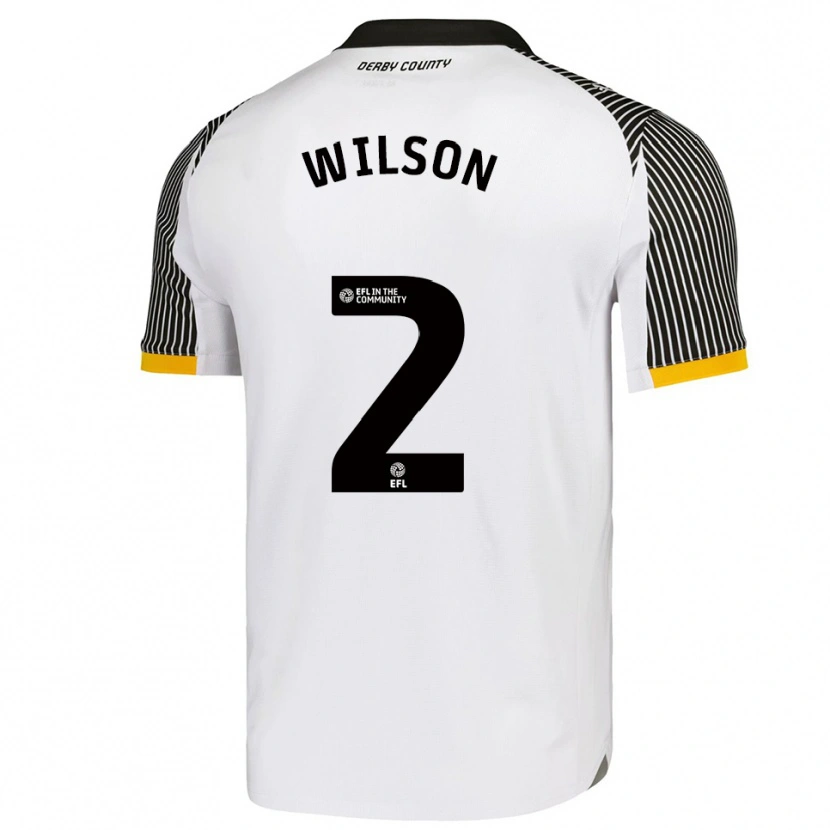 Danxen Herren Kane Wilson #2 Weiß Schwarz Heimtrikot Trikot 2025/26 T-Shirt Österreich