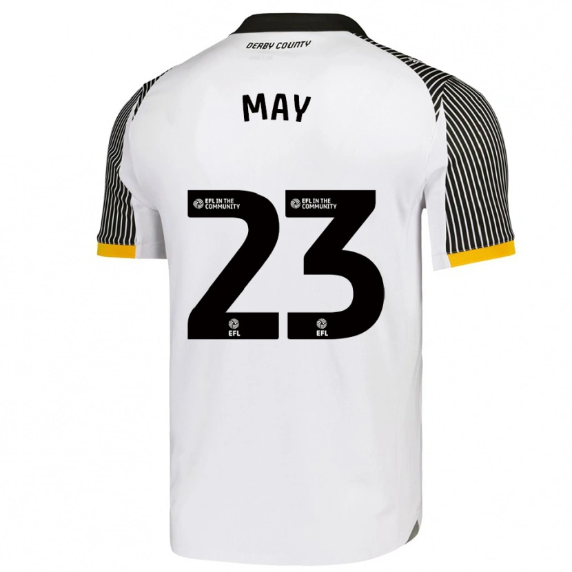 Danxen Herren Rebecca May #23 Weiß Schwarz Heimtrikot Trikot 2025/26 T-Shirt Österreich