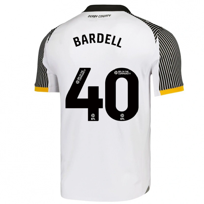 Danxen Herren Max Bardell #40 Weiß Schwarz Heimtrikot Trikot 2025/26 T-Shirt Österreich