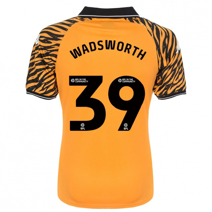 Danxen Herren Noah Wadsworth #39 Orange Schwarz Heimtrikot Trikot 2025/26 T-Shirt Österreich