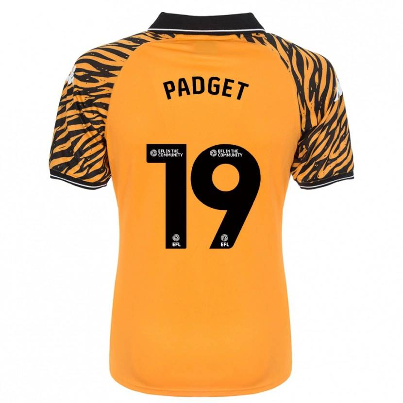 Danxen Herren Bethany Padget #19 Orange Schwarz Heimtrikot Trikot 2025/26 T-Shirt Österreich