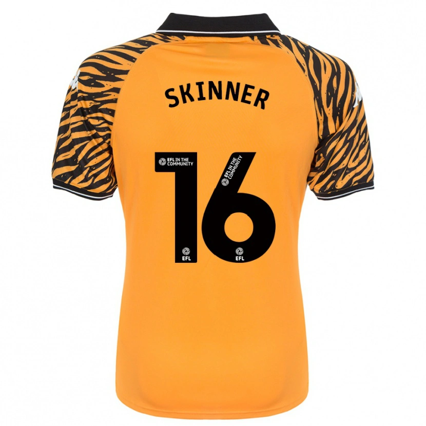 Danxen Herren Harley Skinner #16 Orange Schwarz Heimtrikot Trikot 2025/26 T-Shirt Österreich