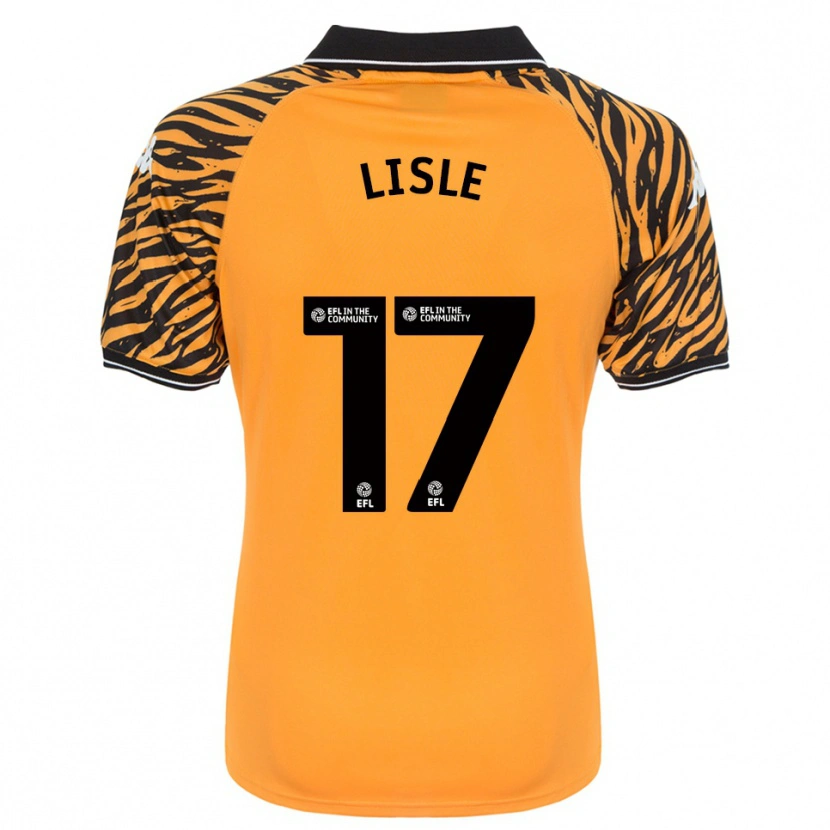 Danxen Herren Mary Lisle #17 Orange Schwarz Heimtrikot Trikot 2025/26 T-Shirt Österreich