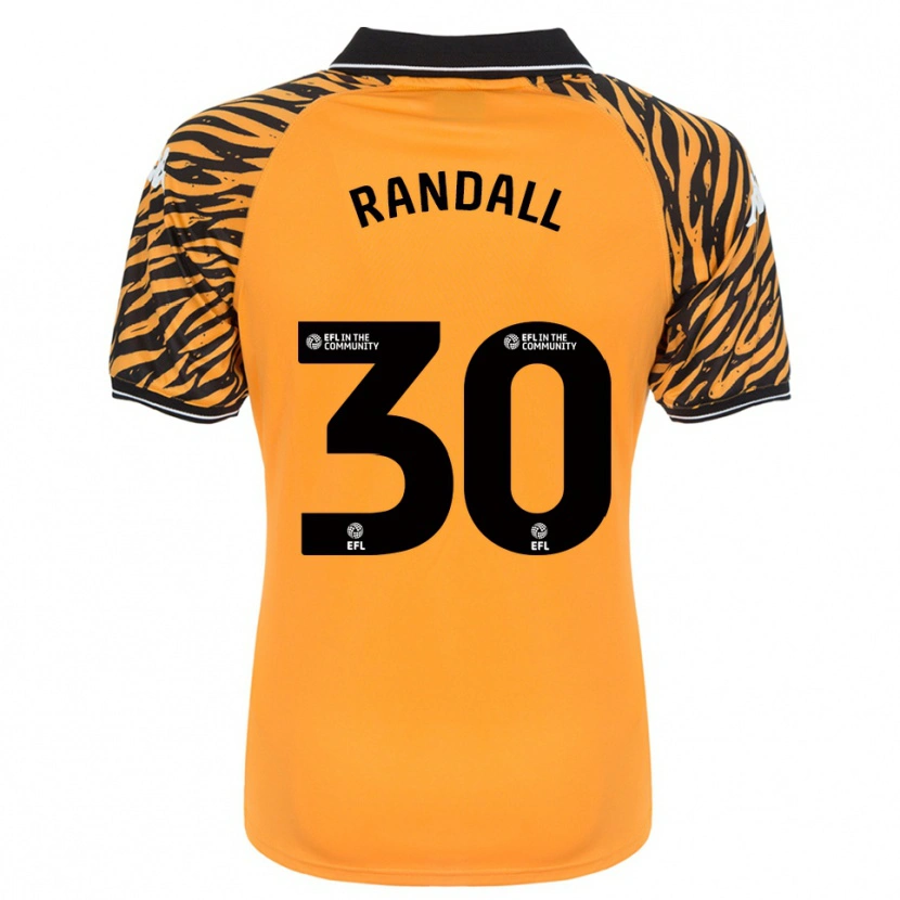 Danxen Herren Jennifer Randall #30 Orange Schwarz Heimtrikot Trikot 2025/26 T-Shirt Österreich