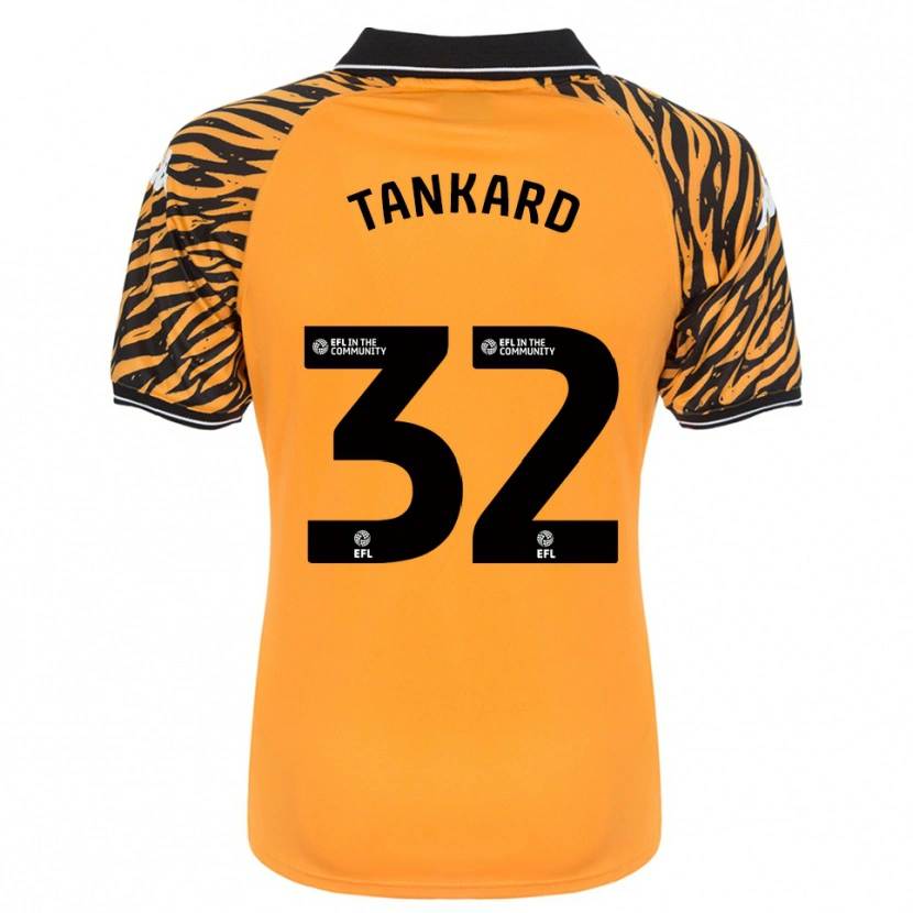 Danxen Herren Lily Tankard #32 Orange Schwarz Heimtrikot Trikot 2025/26 T-Shirt Österreich