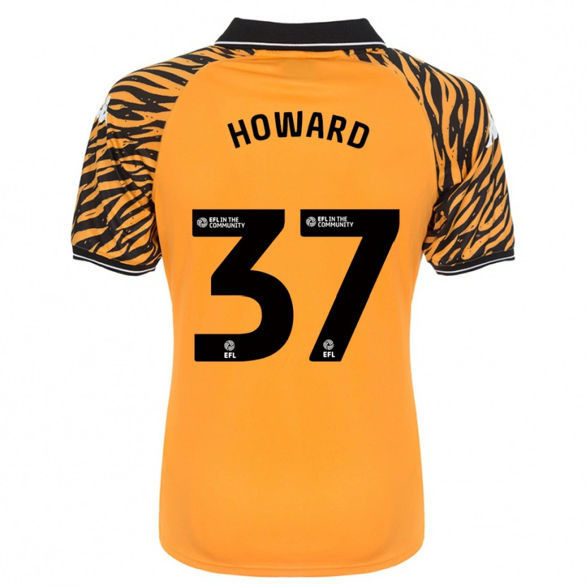 Danxen Herren Scarlet Howard #37 Orange Schwarz Heimtrikot Trikot 2025/26 T-Shirt Österreich
