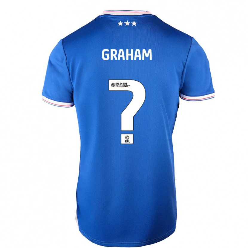 Danxen Herren Alex Graham #0 Blau Weiß Heimtrikot Trikot 2025/26 T-Shirt Österreich