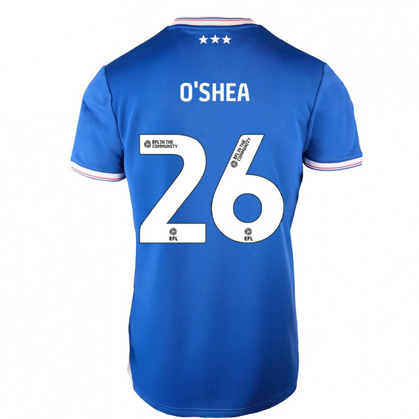 Danxen Herren Dara O'shea #26 Blau Weiß Heimtrikot Trikot 2025/26 T-Shirt Österreich
