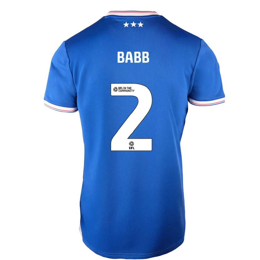 Danxen Herren Daniel Babb #2 Blau Weiß Heimtrikot Trikot 2025/26 T-Shirt Österreich