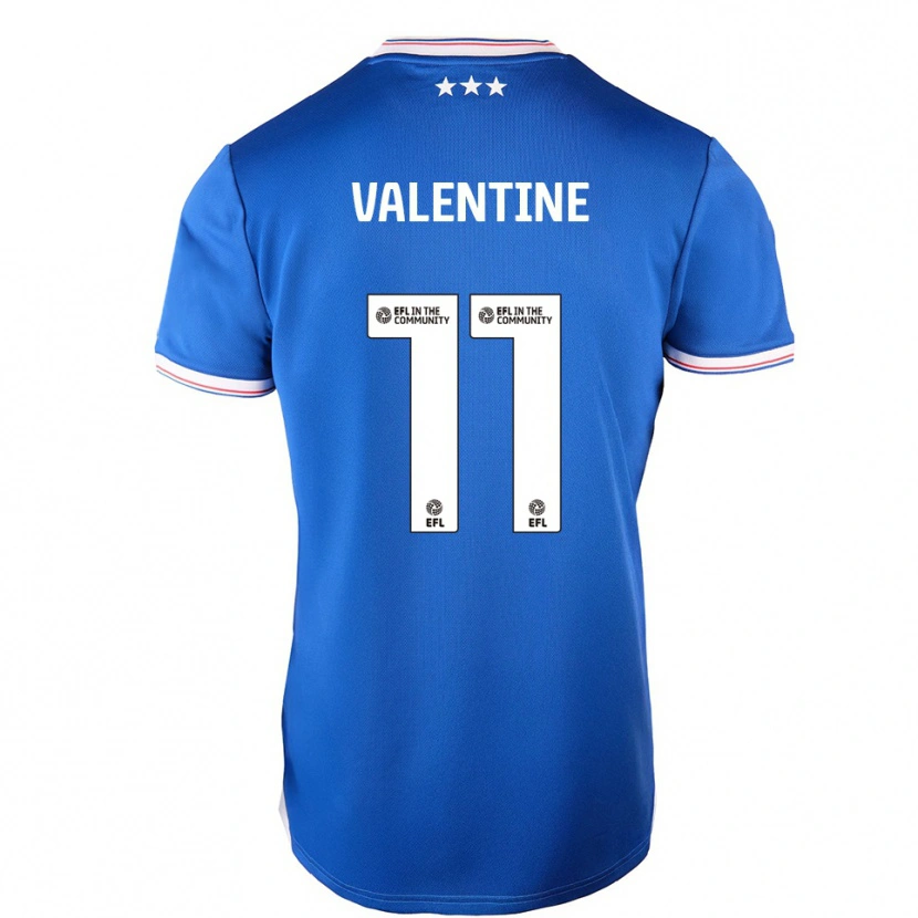 Danxen Herren Nico Valentine #11 Blau Weiß Heimtrikot Trikot 2025/26 T-Shirt Österreich