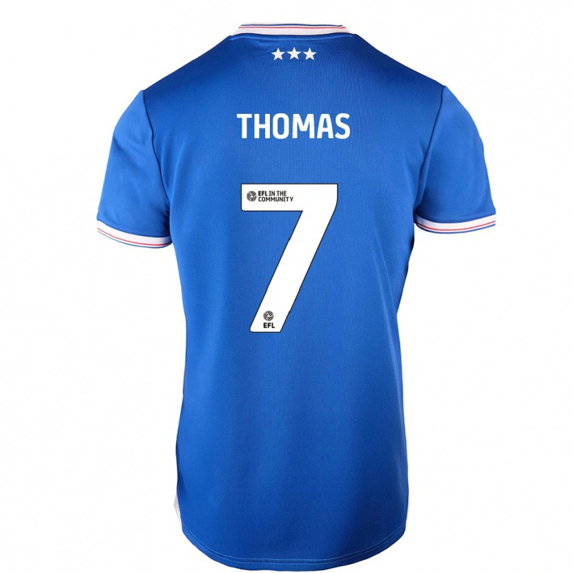 Danxen Herren Natasha Thomas #7 Blau Weiß Heimtrikot Trikot 2025/26 T-Shirt Österreich