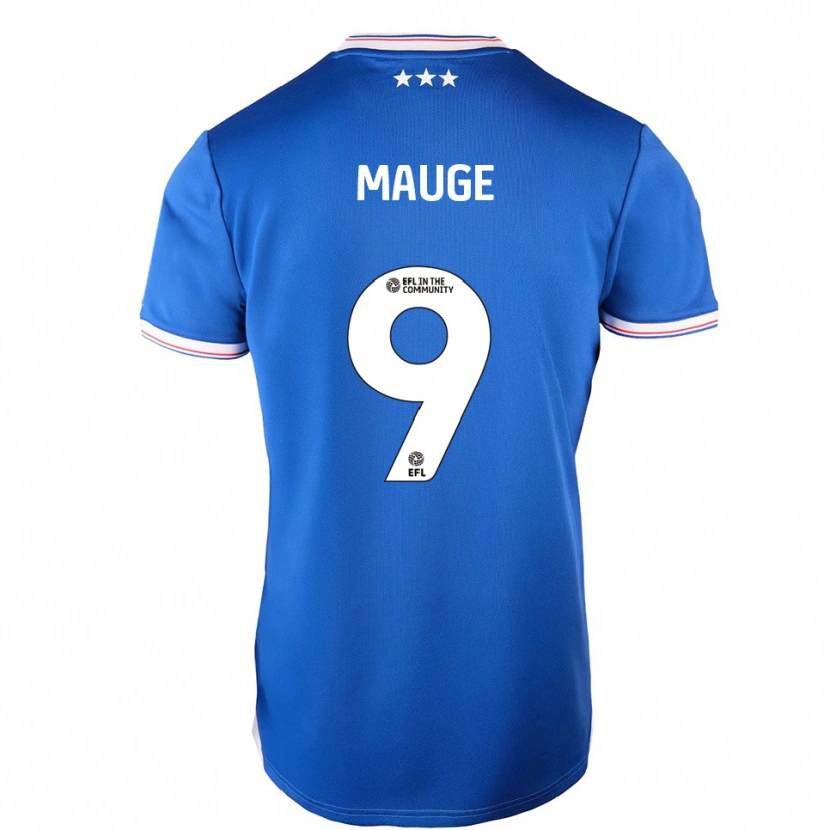 Danxen Herren James Mauge #9 Blau Weiß Heimtrikot Trikot 2025/26 T-Shirt Österreich