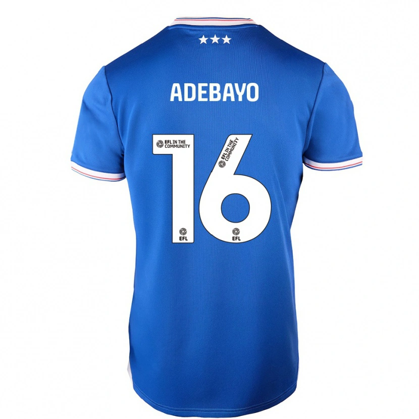 Danxen Herren Afi Adebayo #16 Blau Weiß Heimtrikot Trikot 2025/26 T-Shirt Österreich