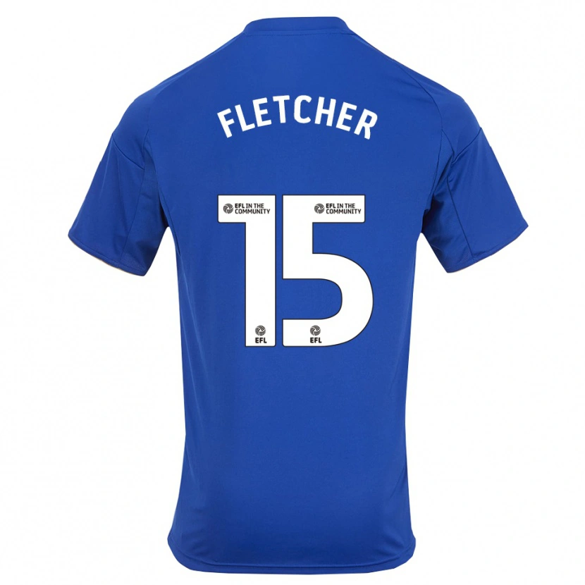 Danxen Herren Jake Fletcher #15 Blau Gold Heimtrikot Trikot 2025/26 T-Shirt Österreich