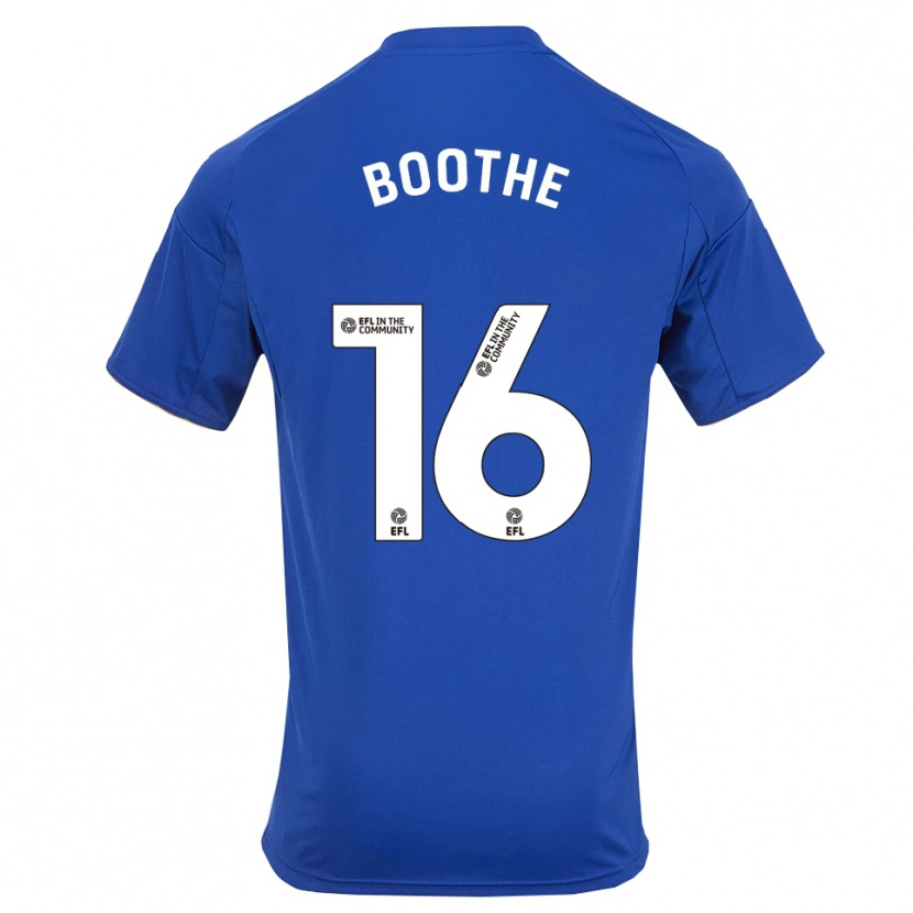 Danxen Herren Christian Boothe #16 Blau Gold Heimtrikot Trikot 2025/26 T-Shirt Österreich