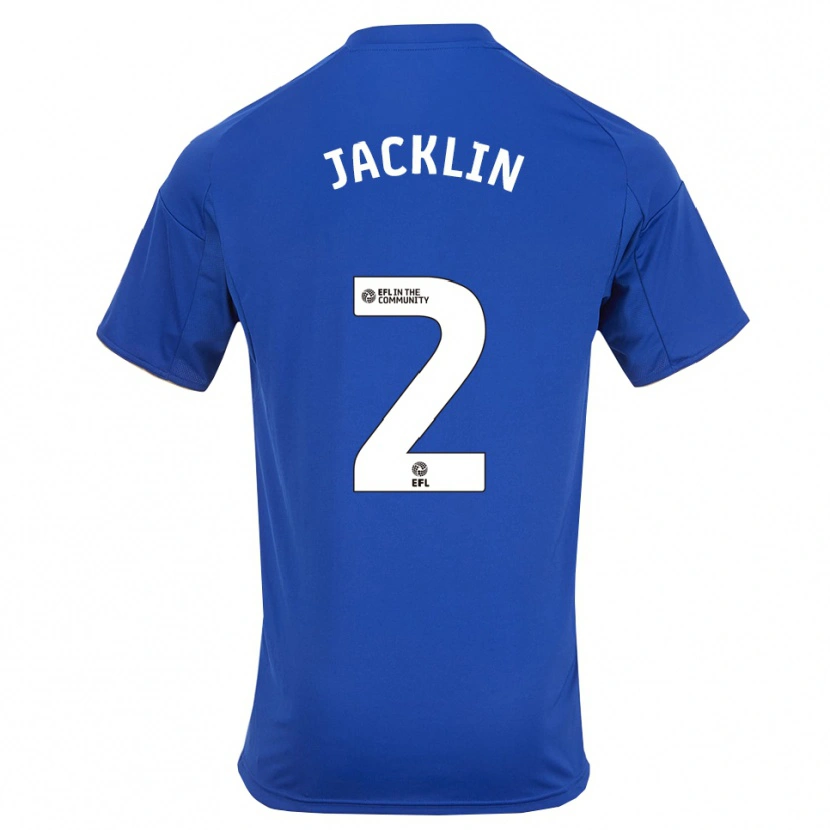 Danxen Herren Harry Jacklin #2 Blau Gold Heimtrikot Trikot 2025/26 T-Shirt Österreich