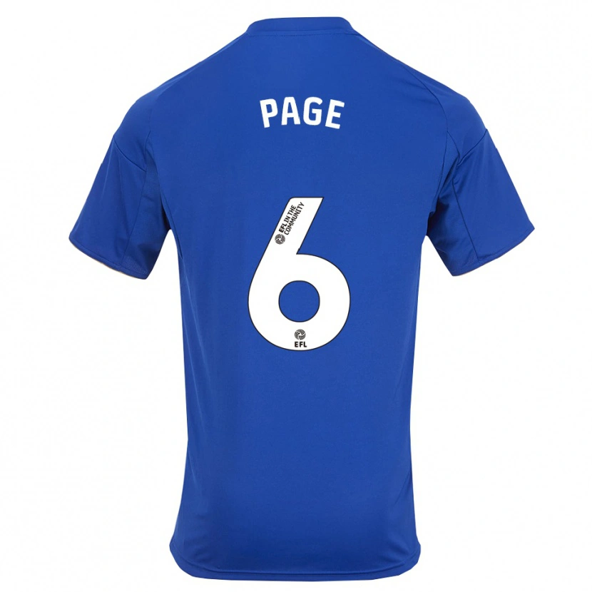 Danxen Herren Louis Page #6 Blau Gold Heimtrikot Trikot 2025/26 T-Shirt Österreich