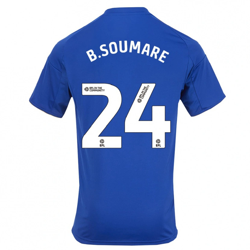Danxen Herren Boubakary Soumaré #24 Blau Gold Heimtrikot Trikot 2025/26 T-Shirt Österreich
