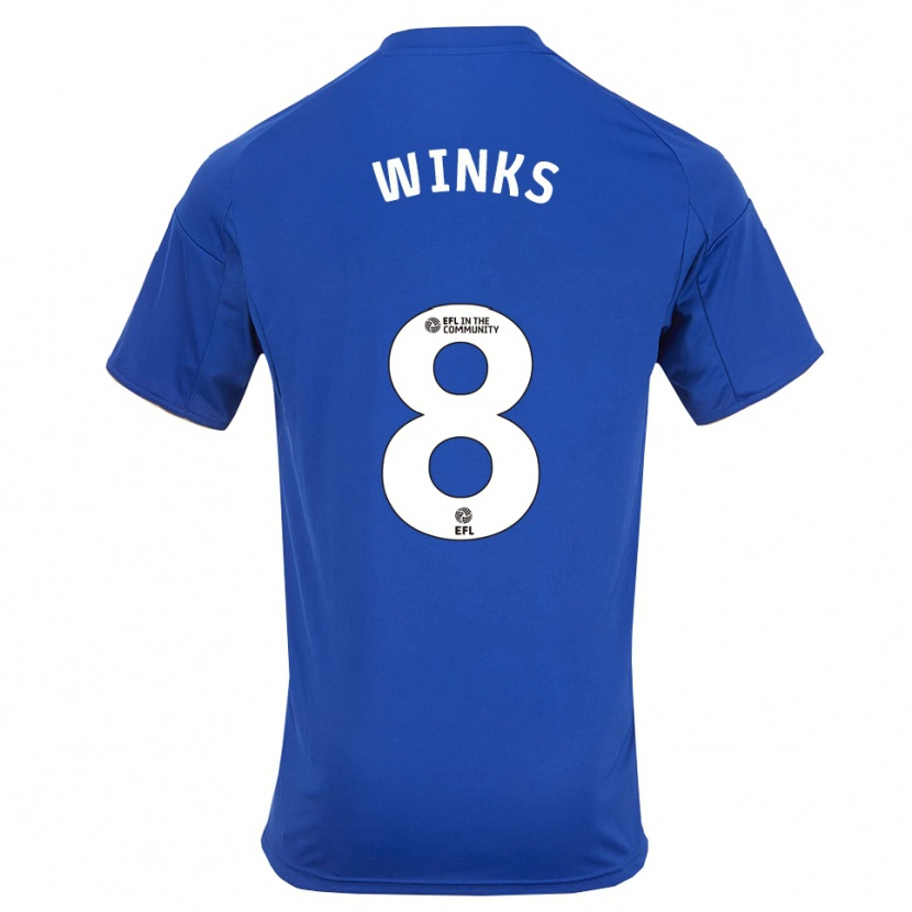 Danxen Herren Harry Winks #8 Blau Gold Heimtrikot Trikot 2025/26 T-Shirt Österreich