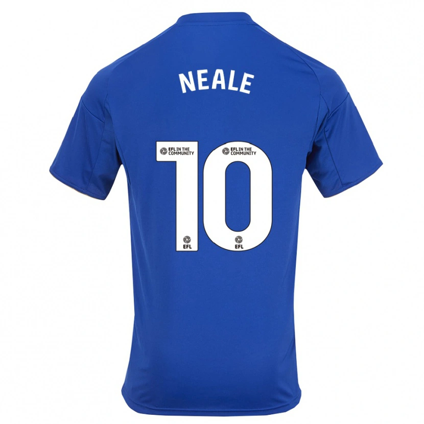 Danxen Herren Tommy Neale #10 Blau Gold Heimtrikot Trikot 2025/26 T-Shirt Österreich