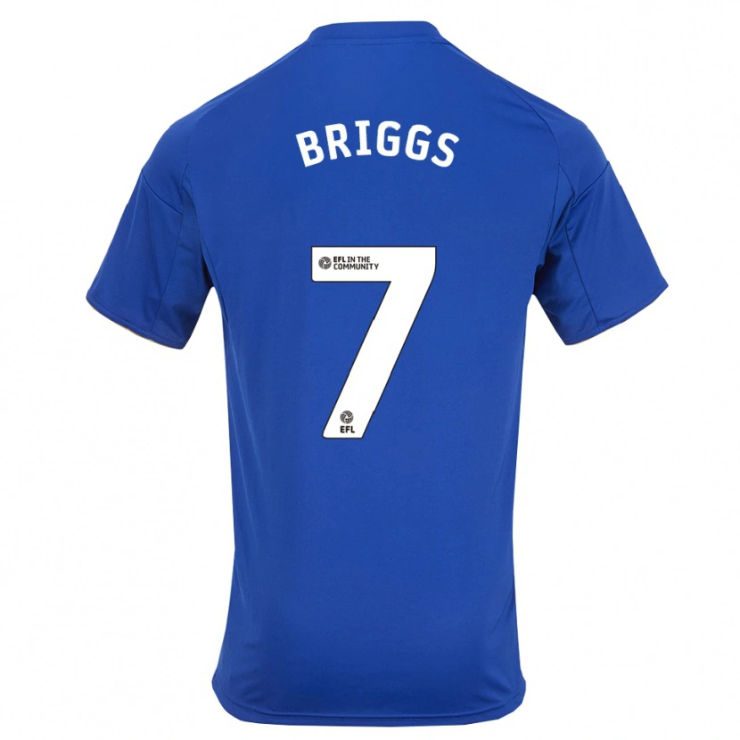 Danxen Herren Logan Briggs #7 Blau Gold Heimtrikot Trikot 2025/26 T-Shirt Österreich