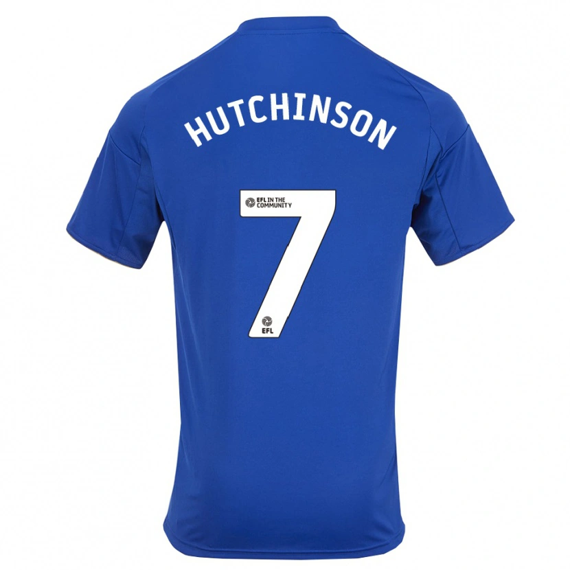 Danxen Herren Lorenz Hutchinson #7 Blau Gold Heimtrikot Trikot 2025/26 T-Shirt Österreich