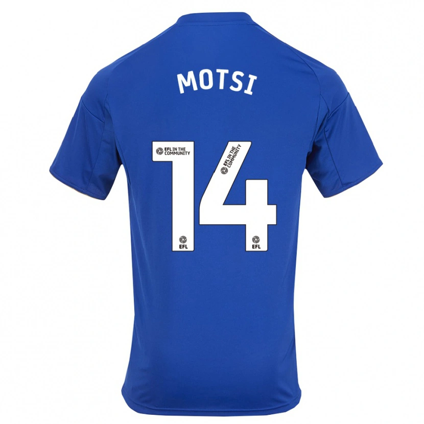 Danxen Herren Darren Motsi #14 Blau Gold Heimtrikot Trikot 2025/26 T-Shirt Österreich