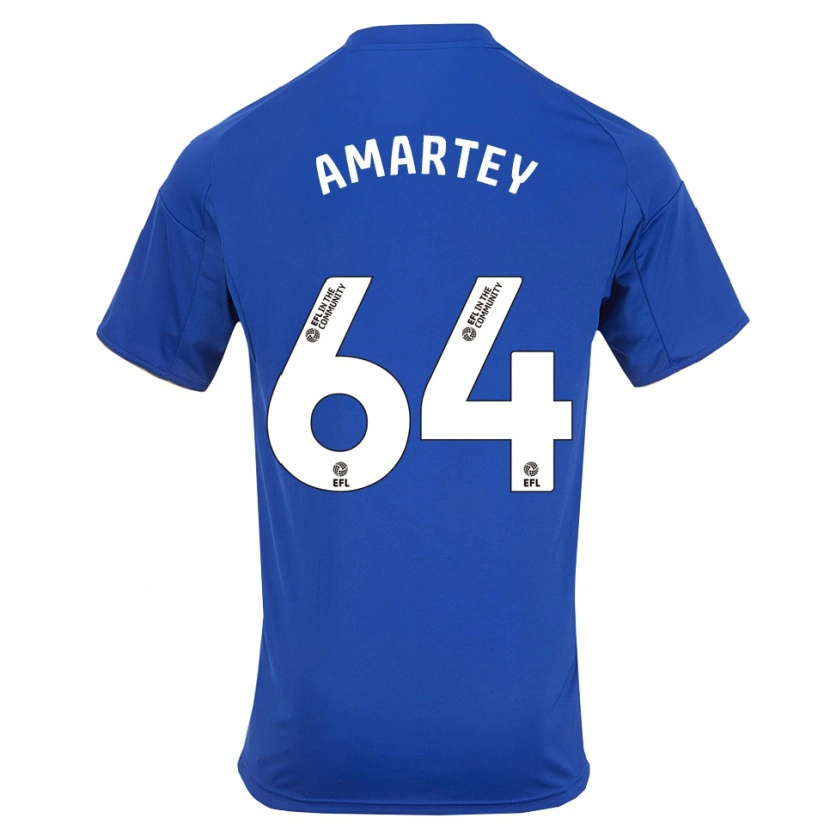 Danxen Herren Bobby Amartey #64 Blau Gold Heimtrikot Trikot 2025/26 T-Shirt Österreich