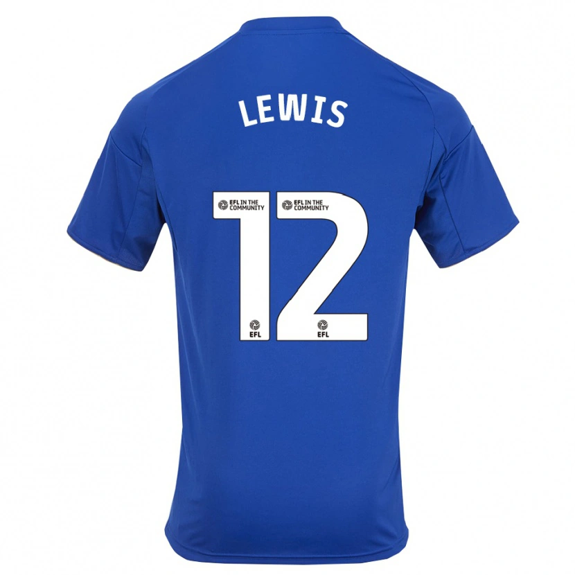 Danxen Herren William Lewis #12 Blau Gold Heimtrikot Trikot 2025/26 T-Shirt Österreich