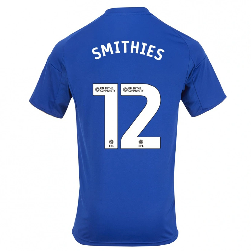 Danxen Herren Alex Smithies #12 Blau Gold Heimtrikot Trikot 2025/26 T-Shirt Österreich