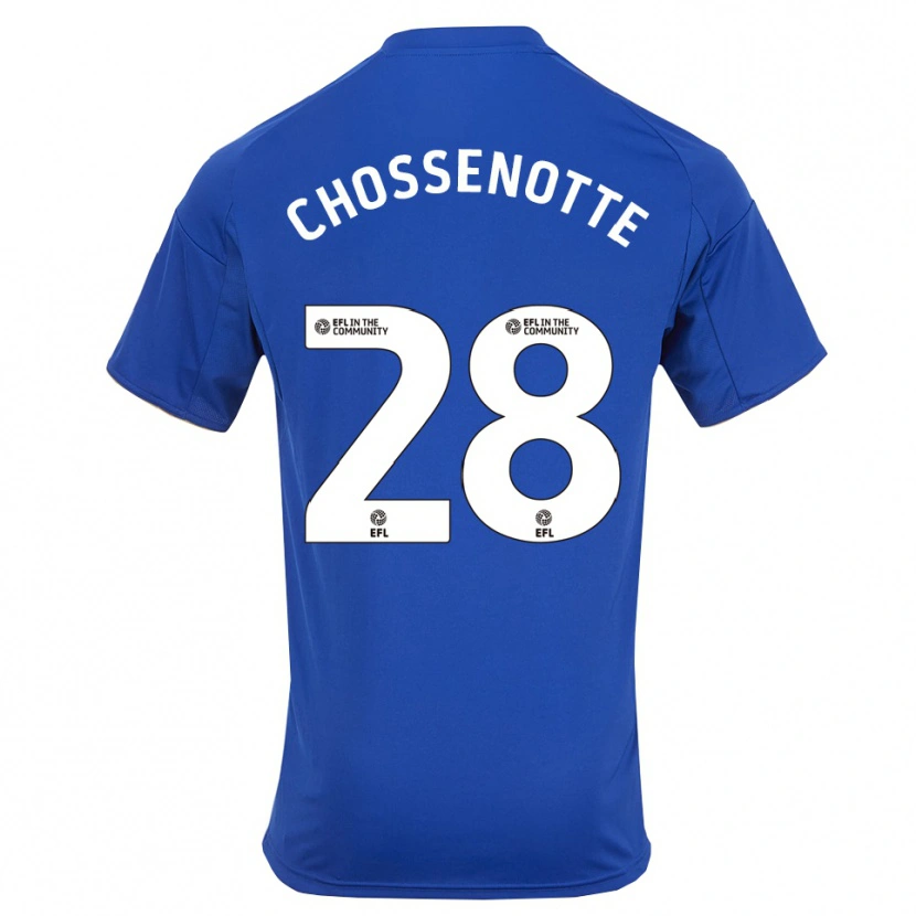 Danxen Herren Shana Chossenotte #28 Blau Gold Heimtrikot Trikot 2025/26 T-Shirt Österreich