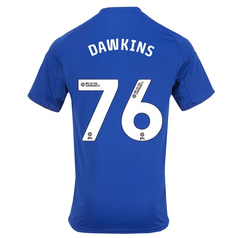 Danxen Herren Kartell Dawkins #76 Blau Gold Heimtrikot Trikot 2025/26 T-Shirt Österreich