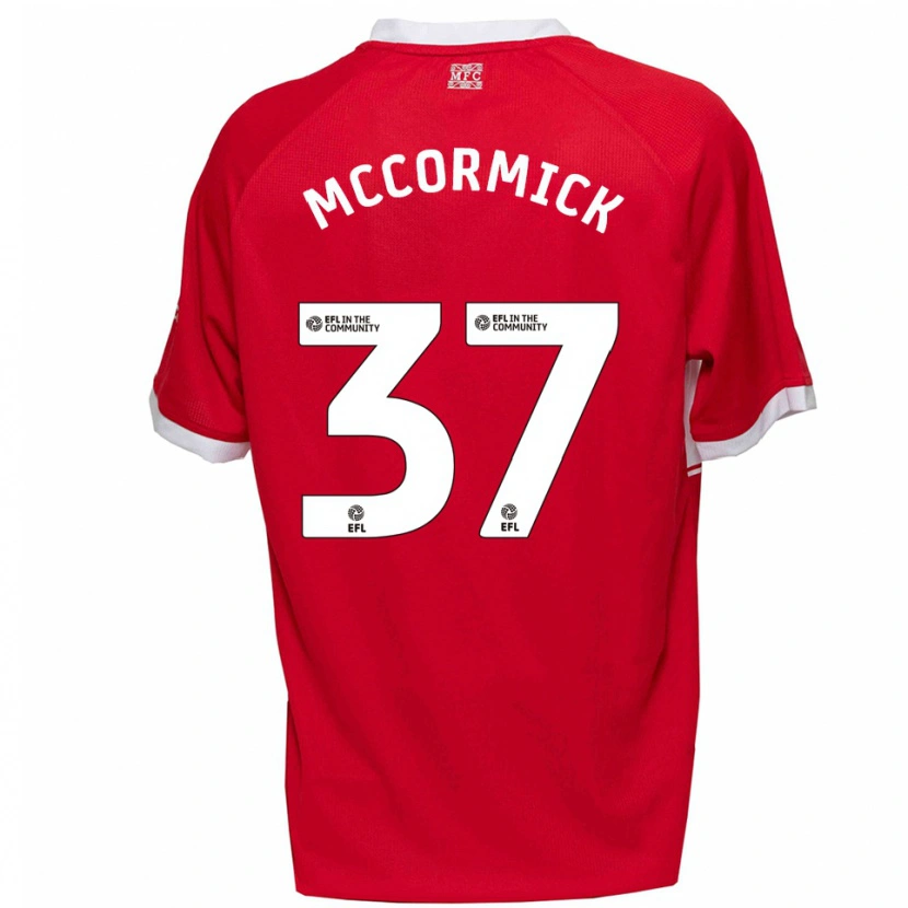 Danxen Herren George Mccormick #37 Rot Weiß Heimtrikot Trikot 2025/26 T-Shirt Österreich