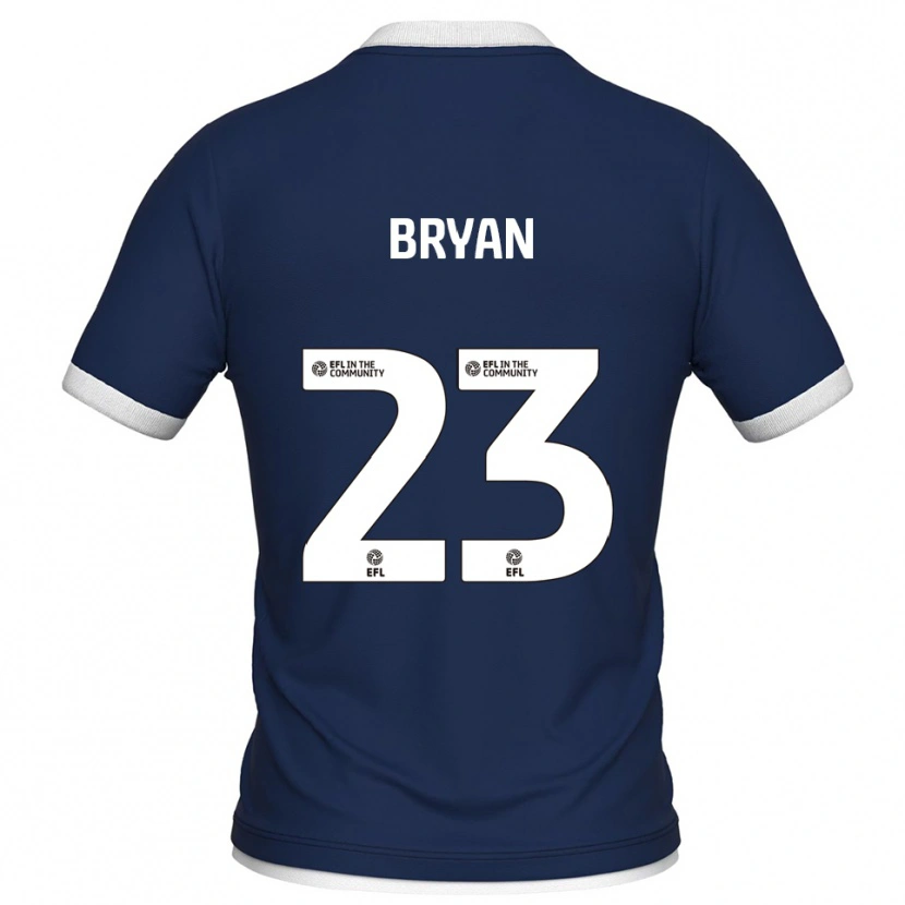 Danxen Herren Joe Bryan #23 Marine Weiß Heimtrikot Trikot 2025/26 T-Shirt Österreich