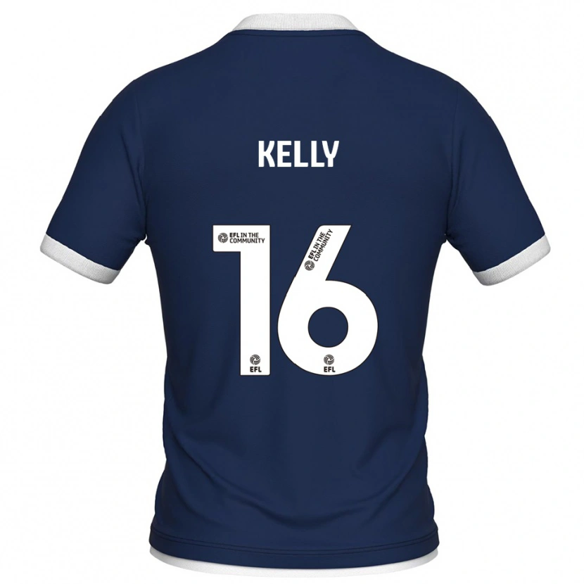 Danxen Herren Daniel Kelly #16 Marine Weiß Heimtrikot Trikot 2025/26 T-Shirt Österreich